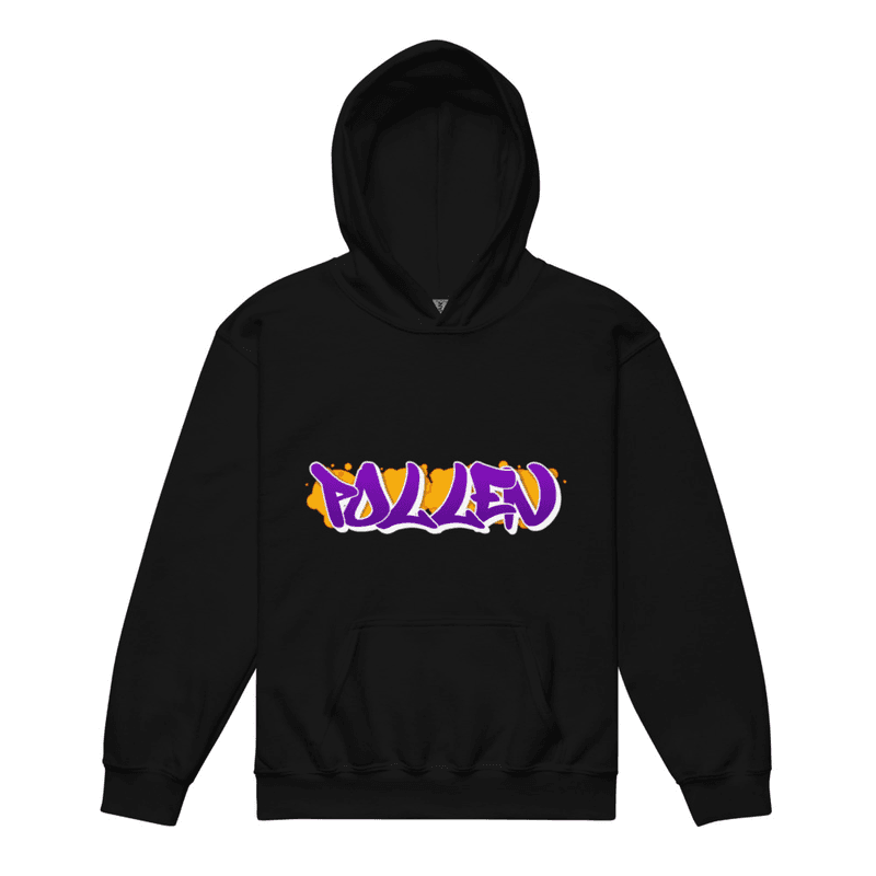 Purple graffiti street style sweater [YOUTH]