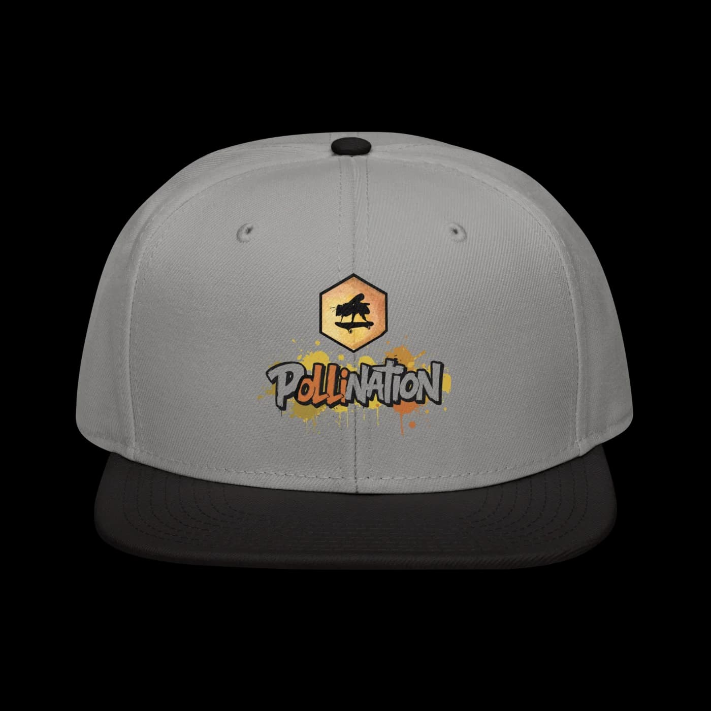 Pollination bee skate hat