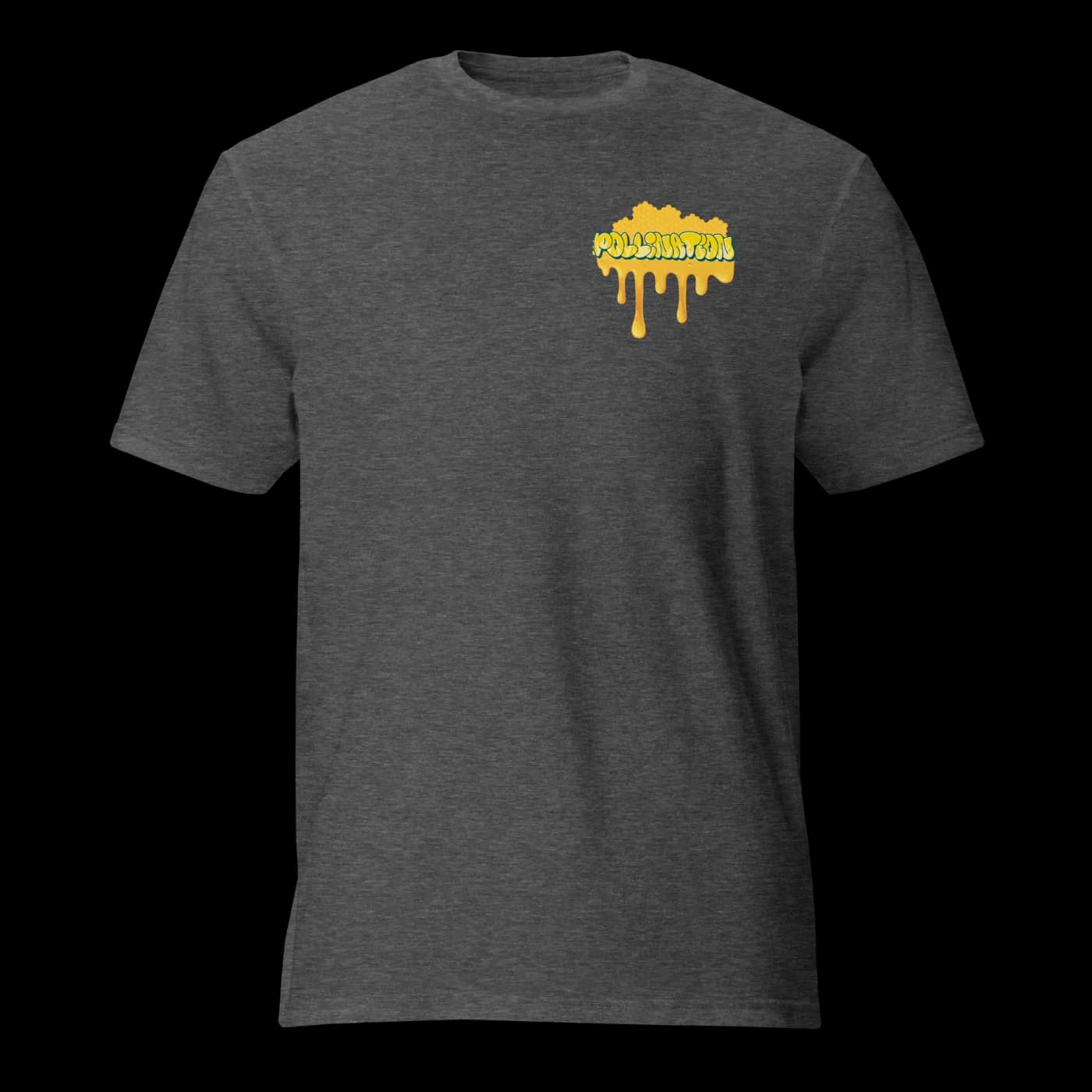 Honeycomb pollination drop shirt