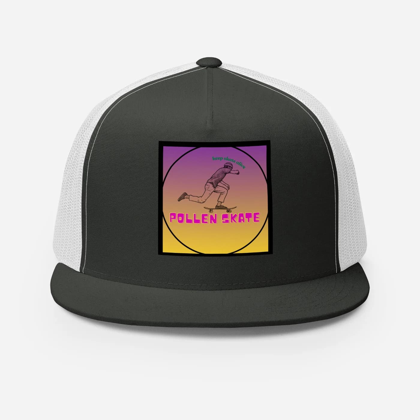 Pollen skate trucker hat