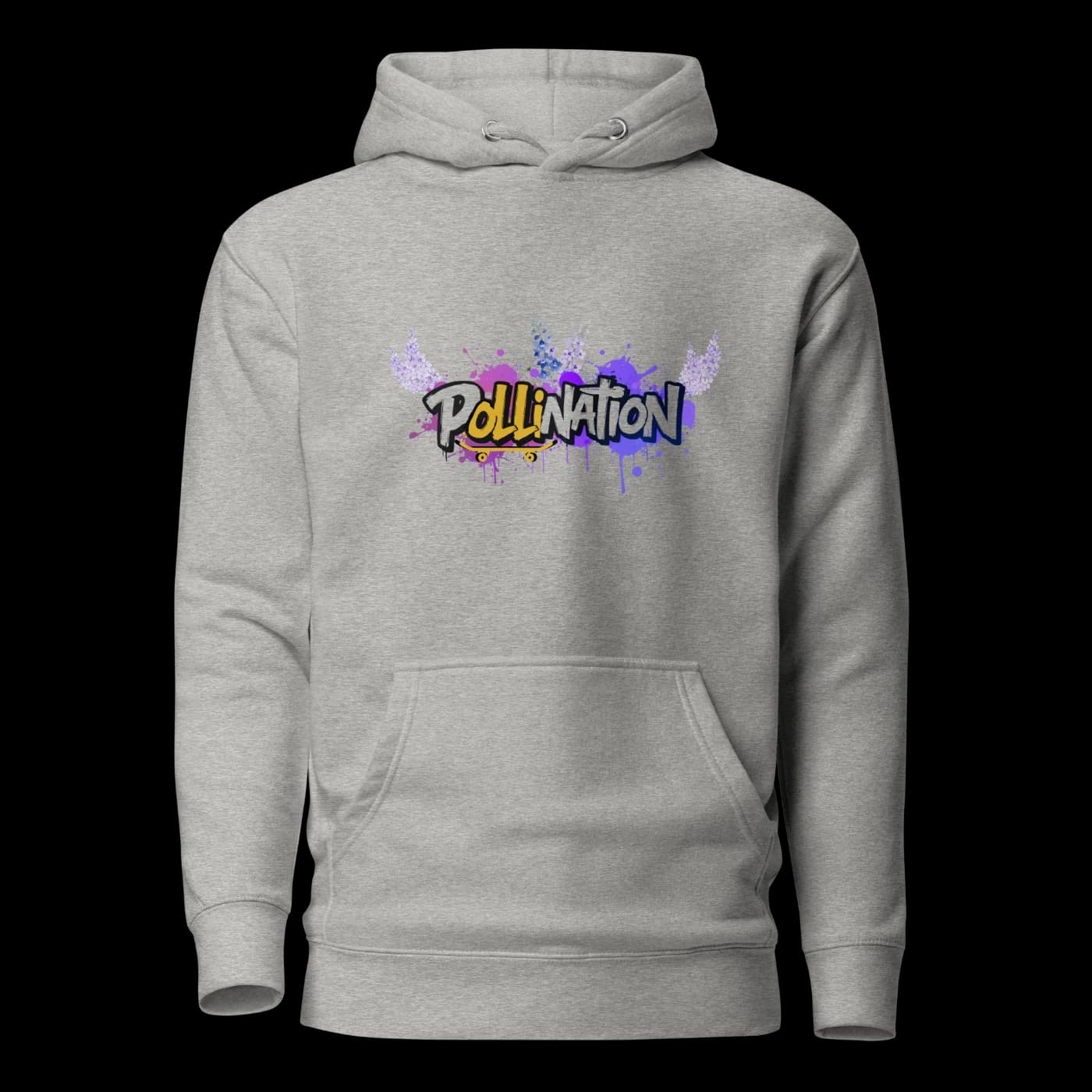 Grey pOLLInation sweater
